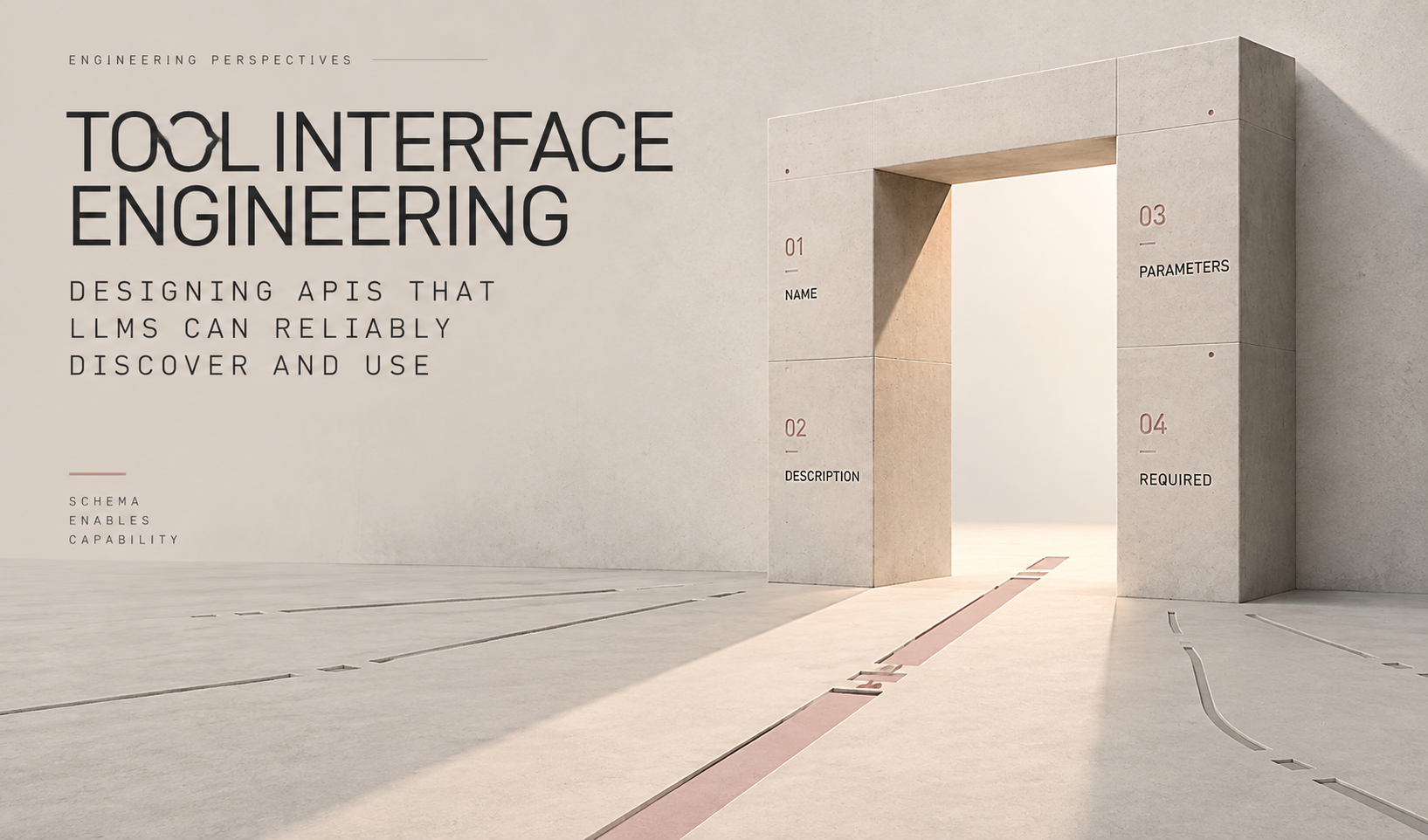 Tool Interface Engineering: Designing APIs That LLMs Can Reliably Discover and Use