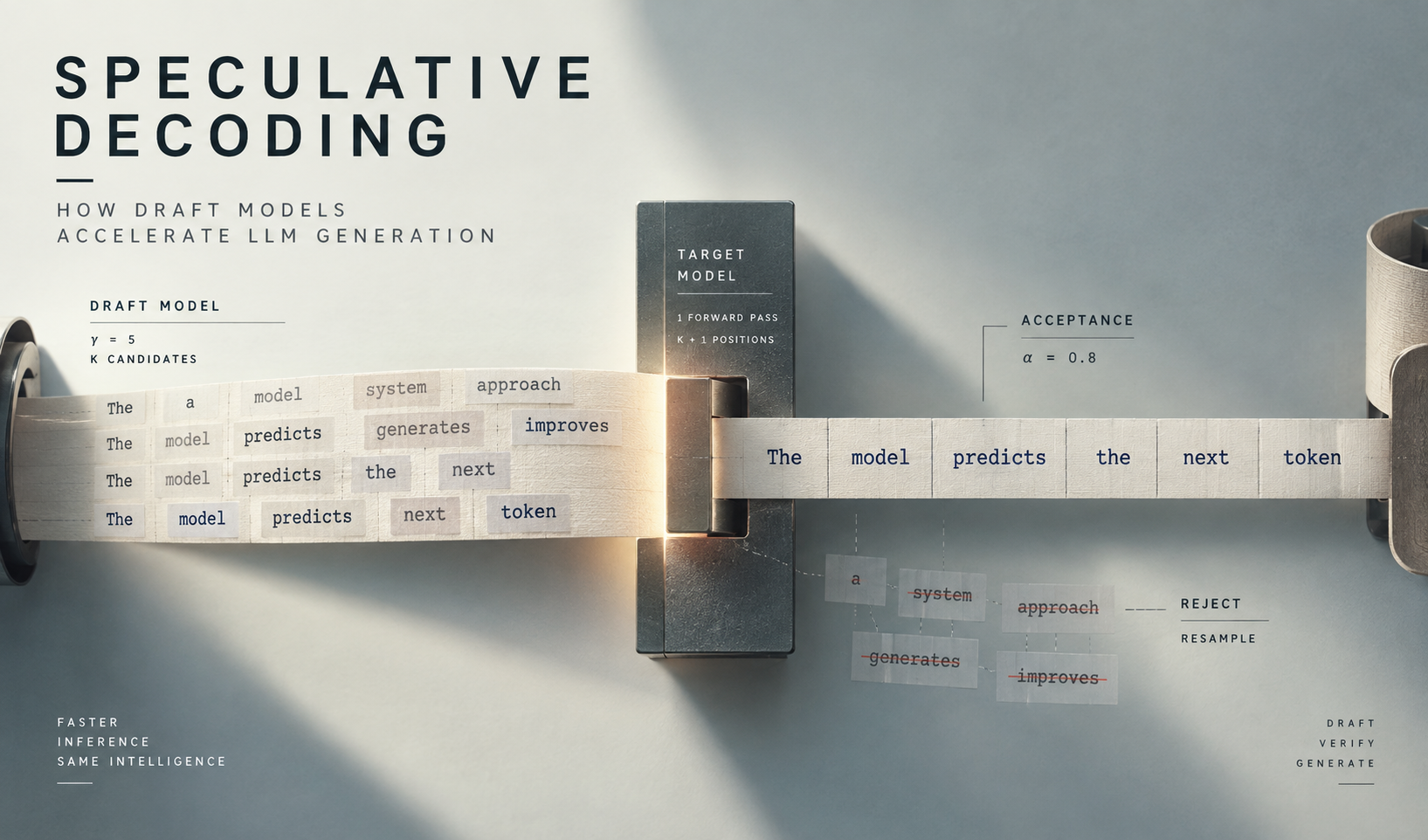 Speculative Decoding: How Draft Models Accelerate LLM Generation