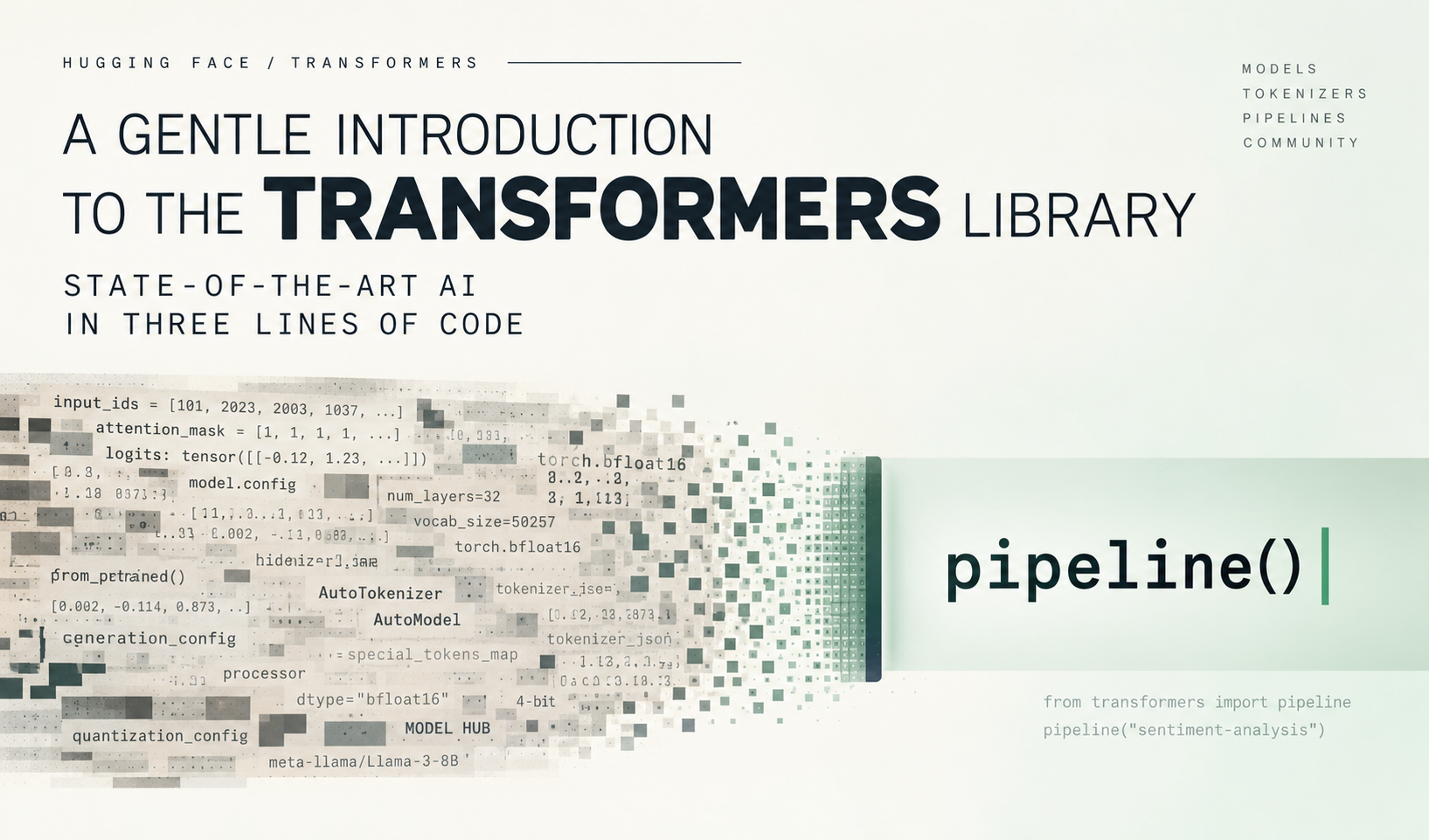 A Gentle Introduction to the Transformers Library