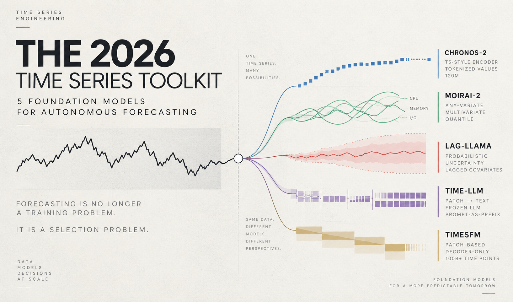 The 2026 Time Series Toolkit: 5 Foundation Models for Autonomous Forecasting