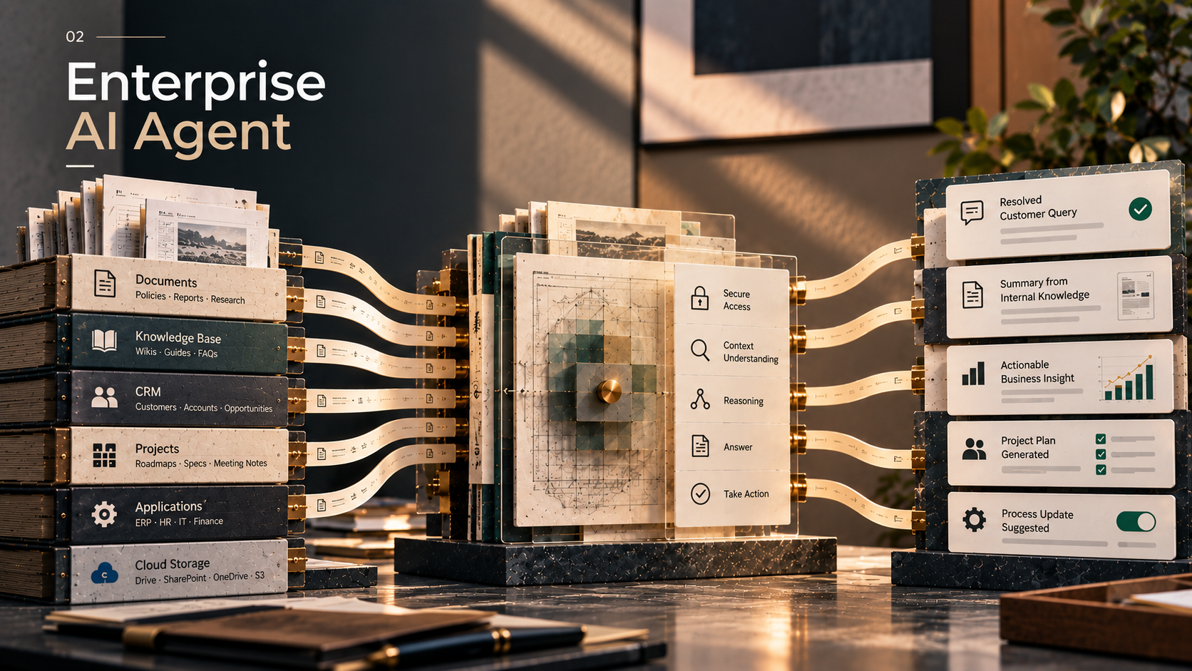 Enterprise AI Agents product visual